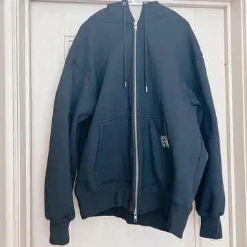 스다 마사키 NAGORI 블랙 후드티 후드 부착 L