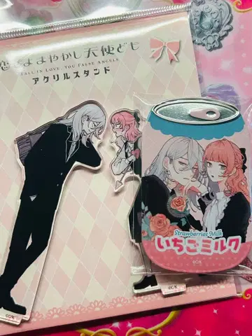 사랑하라 마법천사들이여 로프트 아크릴 스탠드 카츠라 오토기 잇코쿠 캔뱃지