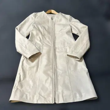 GRES PARIS 가죽 트렌치코트 S