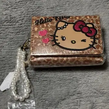 새상품 헬로키티 3단 폴더형 지갑 갸루키티 일광화상 키티 지갑 산리오
