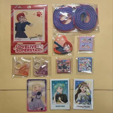 [묶음 판매] 러브 라이브 슈퍼스타 Liella 캔뱃지 신발끈