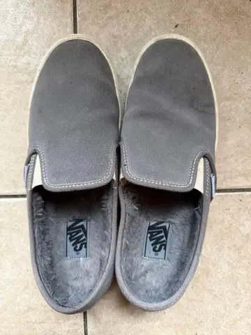 VANS 그레이 슬립온 28cm