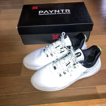 새상품급 페인터 골프화 X002LE 화이트/블랙 9