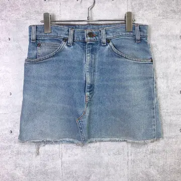 Levi's 540 80s USA제 올드 구제 의류 데님 타이트 스커트
