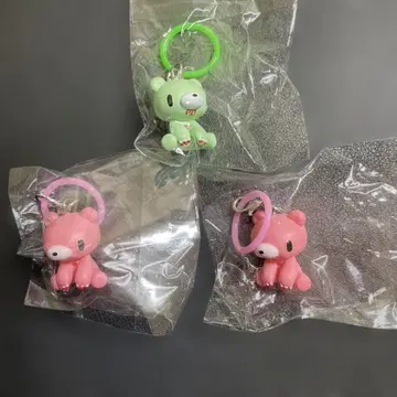 장난꾸러기 곰 그루미 마스코트 참 메지루시 액세서리 가챠