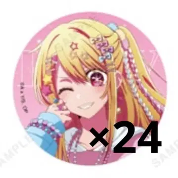 최애의 아이 루비 캔뱃지 하라주쿠