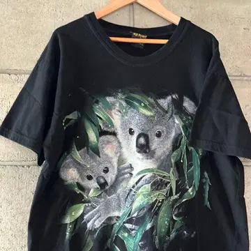 [ VINTAGE ] 호주산 코알라 프린트 T셔츠