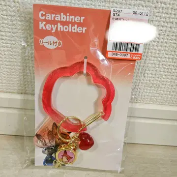 [ 미사용 새상품 ] 주토피아 닉 와일드 릴 달린 카라비너 시마무라