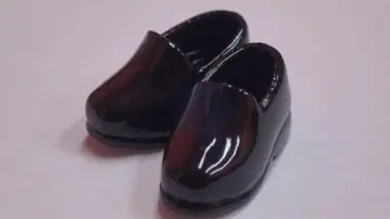 넨도로이드돌 신발 세트 03 가죽 신발풍 블랙