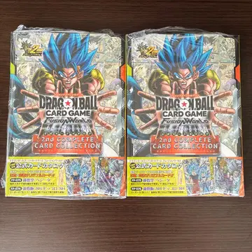 드래곤볼 FW 공식 카드 카탈로그 2nd 새상품 부록 포함 2권 세트