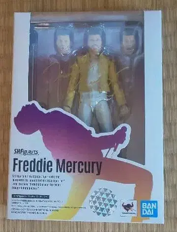 미개봉 프레디 머큐리 피규어와 라이브 DVD 세트