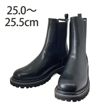 미사용 오리엔탈 트래픽 사이드 고어 부츠 블랙 LL 25.0cm