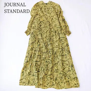 [ JOURNAL STANDARD ] 오리엔탈 프린트 티어드 원피스