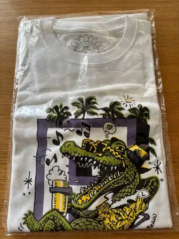 FUJI ROCK FESTIVAL 2021 티셔츠 화이트 L 사이즈