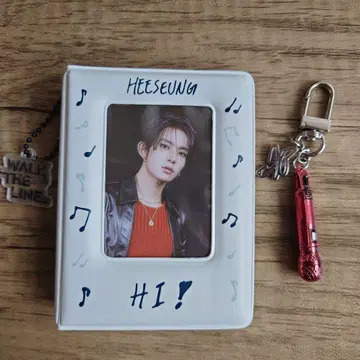 ENHYPEN 히승 포토카드 바인더 마이크 키링