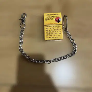 실버 지갑 체인 후크 포함