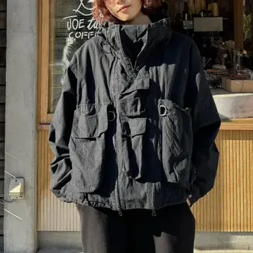 nugu 2way 나일론 테크 후드티 나일론 자켓