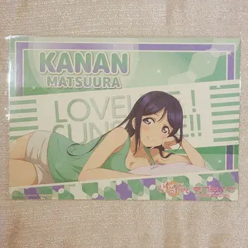 러브 라이브 마츠우라 카난 런치 매트 캐릭터 카페