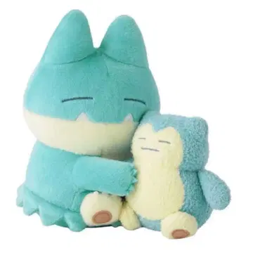 포켓몬 Little Daydream 꼬부기와 잠만보 봉제 인형 포켓몬