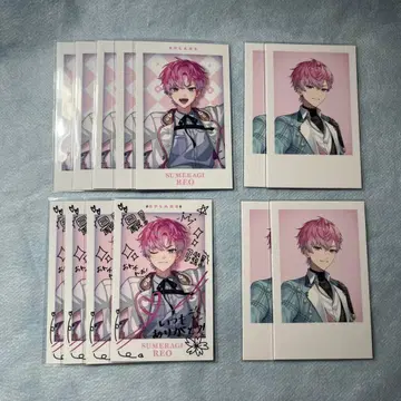 니지산지 스프레아 황 레오 폴라로이드풍 카드