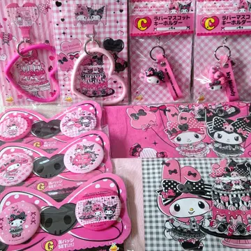 산리오 해피 복권 묶음 판매 마이멜로디 9점