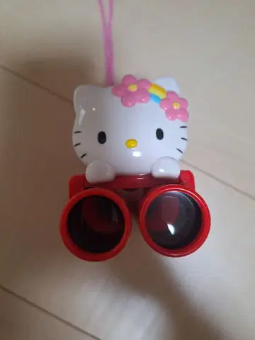 헤이세이 레트로 산리오 키티 쌍안경