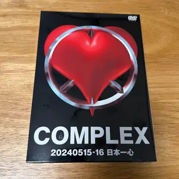COMPLEX 20240515-16 일본 일심 DVD 미개봉 새상품