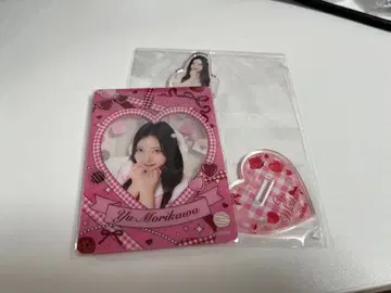 모리카와 유우 AKB48 발렌타인 스크래치 아크릴 스탠드 클리어 카드