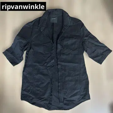 ripvanwinkle 블랙 셔츠