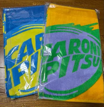 마카로니 연필 타마시이의 타월 미사용 새상품