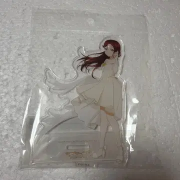 러브 라이브 Aqours 아크릴 스탠드 화이트 드레스 사쿠라우치 리코