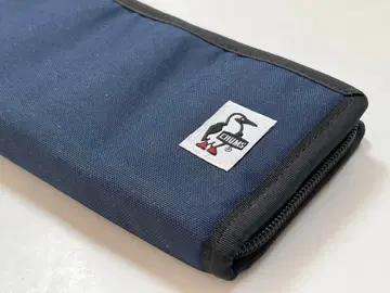 새상품급 레어 참스 CHUMS 네이비 장지갑 라운드 지퍼 지갑