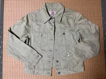 Levi's 라이트 그린 자켓 피스타치오색 구제 의류