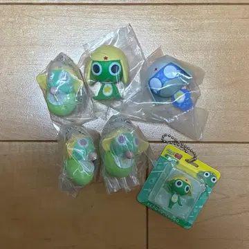 개구리 중사 케로로 가챠가챠 키링 기다림