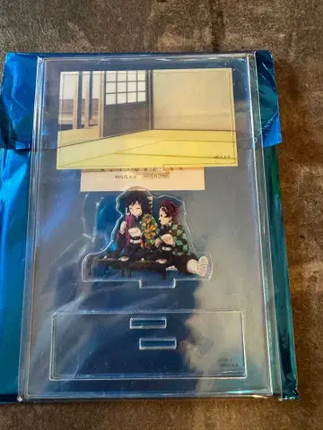 귀멸의 칼날 실시간 카페 미니 디오라마 아크릴 스탠드 토미오카 기유