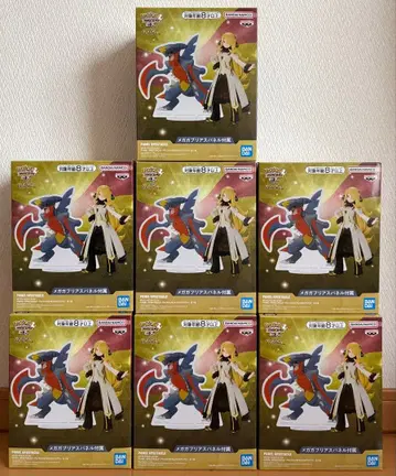 포켓몬 마스터즈 EX 메가 가브리아스 & 시로나 피규어 7체 세트