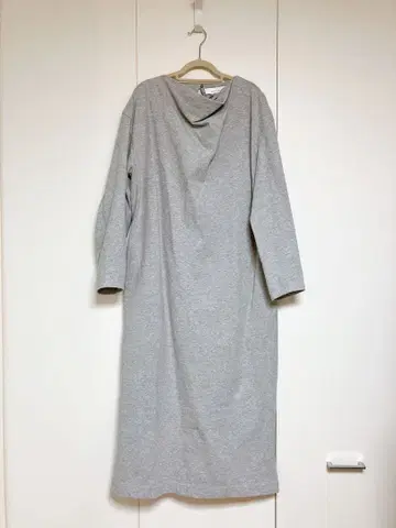 [택 없음 미사용] normment 티셔츠 원피스 라이트 그레이