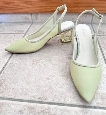 란다 펌프스 슬링백 메쉬 23cm