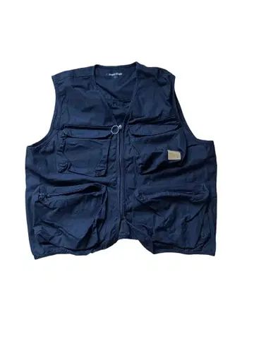 블랙 낚시용 조끼