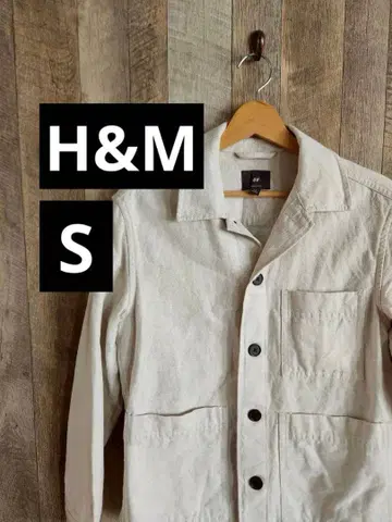 H&M 자켓 린넨 면 S 베이지