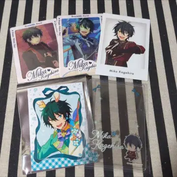 앙스타 10주년 미카 특전 파샤츠 미니 브로마이드 경질 케이스 중국