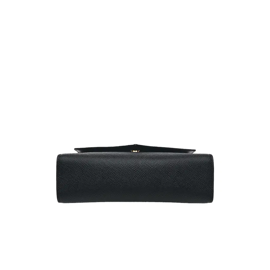 普拉达（Prada）Monochrome Saffiano 黑色单肩包