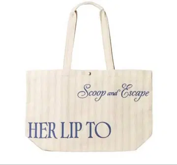 Herlipto Scoop and Escape Large Tote 네이비