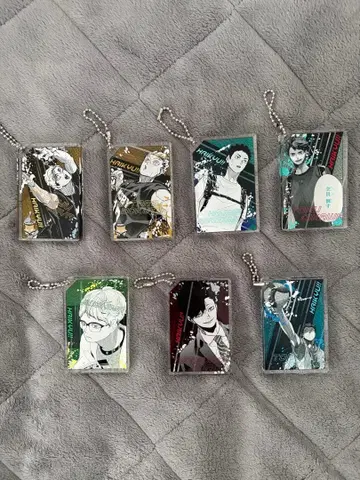 하이큐 도미노풍 아크릴 키링