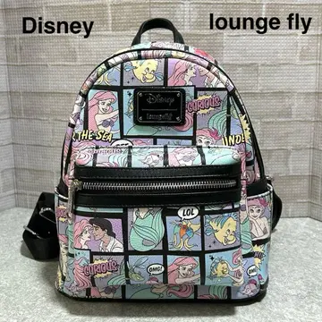 lounge fly 디즈니 인어공주 아리엘 백팩