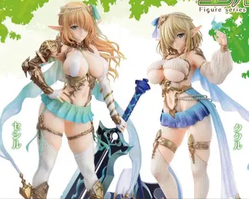 [ 자매 세트 ] 엘프 마을 세실 쿠루루 피규어 [ 미개봉 ]