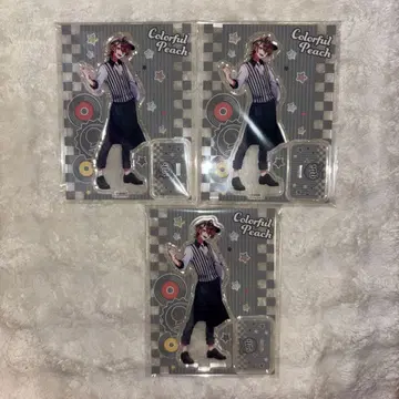 낱개 판매 컬러풀 피치 다이너 아크릴 스탠드