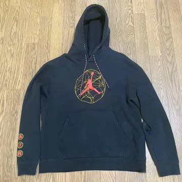 Jordan 그래픽 후드티 블랙