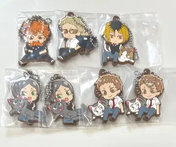 하이큐!! 데포라바 키링 가챠가챠 츠키시마 케이 코즈메 켄마