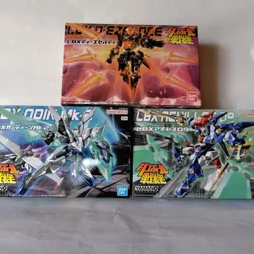 골판지 전기 LBX 3체 세트